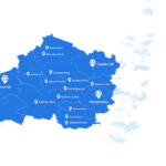 SR Cleaning Group service areas